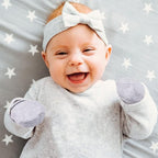 Adjustable Baby Mittens No Scratch Newborn Cotton Breathable Gloves Warm Baby Mitts for Boys Kids