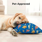 Toddler Pillow with Pillowcase - 10x18 My Little Dreamy Kids Travel Bed Pillows for Sleeping, Organic Cotton Small Pillowcase, Soft & Breathable, Machine Washable, Toddlers 2-5 Years Old (DinoWorld)