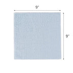 Viviland Baby Towels and Washcloths, Soft Absorbent Baby Boy Bath Towel Set, Whale Hooded Towels with 5 Infant Washcloths，(6 Pieces)