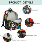 Toddler Backpack for Boys 3-8: Preschool Kindergarten Backpack - Cute Kids Backpacks for Boys-Sport