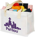 Le Toy Van - Educational Wooden Building Blocks 60 Piece Set Toy | Montessori Style Shape & Colour Development Toy - Suitable for 12 Months + (PL135)