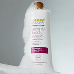 RAW SUGAR Simply Body Wash Variety Trio (25 Fl Oz, Pack of 3) Vegan Bath & Shower Gel, Raw Coconut + Mango, Pineapple + Maqui Berry + Coconut and Watermelon + Fresh Mint, No Sulfates & Parabens