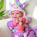 BABESIDE Lightweight Baby Doll Set – 15" Realistic Soft Doll for Girls, Easy to Carry & Hug – Pretend Play & Gift for Toddlers