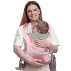 Baby Carrier Newborn to Toddler, Ergonomic Adjustable Toddler Carriers for 7-66 Lbs, Cozy Lightweight Infant Carrier with Neck Support, Baby Holder Carrier with Lumbar Support for Mom Dad