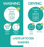 Hygge Sheets® Potty Training Pee Pads for Kids, Toddlers - 100% Waterproof, Non Slip Bed Wetting Pad for Twin Beds - Washable, Reusable Mattress & Sheet Protector - White