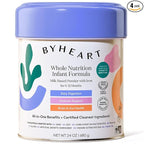 Infant Formula Powder for Infants 0-12 Months, Made With Organic Whole Milk, Clean Label Project Certified, Closest-to-Breast Milk Baby Formula Patented Protein Blend, 24 Ounce (Pack of 4)