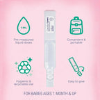 Boiron Camilia Tummy for Colic, Painful Gas, Bloating, & Fussiness- Sterile and Non-Drowsy Liquid Doses - 30 Count