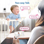 VTech Video Baby Monitor with 5" LCD Screen, Up to 17Hrs Video & 31Hrs Audio Battery Life, Night Vision, 1000ft Range, Pan-Tilt-Zoom, Lullabies, Soothing Sounds, Temperature Sensor, No WiFi: 924W
