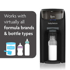 Baby Brezza Formula Pro Advanced WiFi Formula Dispenser - Automatically Mix a Warm Formula Bottle From Your Phone Instantly – Easily Make Bottle With Automatic Powder Blending Machine, Black