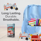 BioSwiss Bandages, First Responders Shaped Self Adhesive Bandage, Latex Free Sterile Wound Care, Fun First Aid Kit Supplies for Kids and Adults, 50 Count