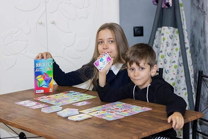 magilano SKYJO Action The New exciting Card Game for Kids and Adults.