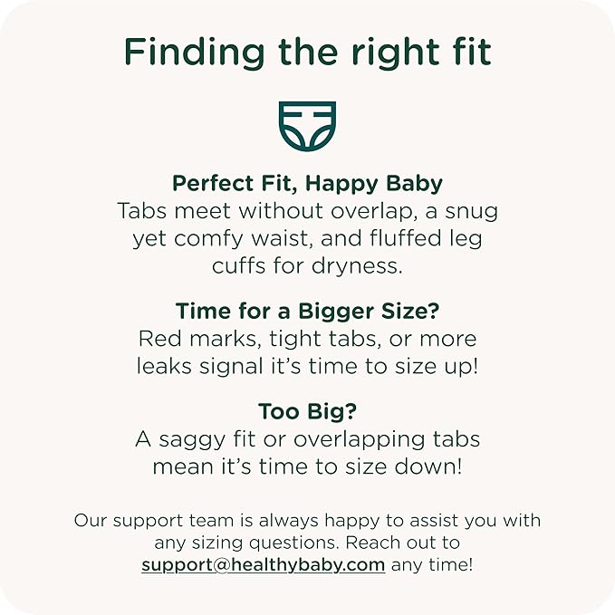 Our Diapers | EWG Verified Safe & Plant-Based Diapers | Leak Protection | Soft Organic Cotton Shell | Chlorine-Free Diaper for Sensitive Skin | Size 4 (22-32 lbs) 36 Count