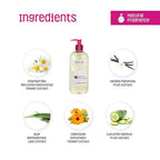 Nature's Baby Organics 3 -in-1 Baby Shampoo, Body Wash and Face Wash, Formulated for Problem and Sensitive Skin, No Sulfate or Artificial Fragrances - Tear Free - Lavender Chamomile 16oz (Pack of 2)