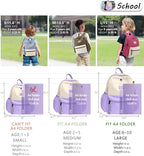 Kids Backpack for Girls: Girls Backpack 6-10 - Kindergarten Elementary School Bookbag for Girl
