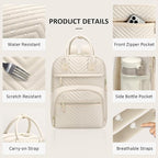 Diaper Bag Backpack for Women with Changing Pad, Baby Bag with Insulated Pockets Multifunctional Diaper Bags For Baby Girl Boy Waterproof Baby Bags For Boys Girls Maternity Bag Beige
