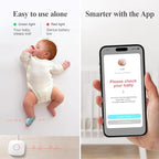 Sense-U Smart Sock Shoe Baby Monitor (Long Range) - Track Baby’s Heart Rate, Movement and Sleep from Anywhere