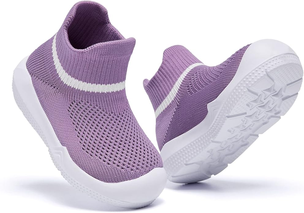 MORENDL Toddler Sock Shoes Baby Walking Shoes Infant Slippers Boys & Girls Non-Slip Sneakers
