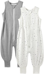 TotAha Toddler Sleep Sack with Legs, 0.5 TOG Light and Soft Baby Sleeping Bag, Walker Sleep Sack for Babies 12-24M, 2T-3T