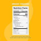 Serenity Kids 6+ Months Organic Veggie Puree Baby Food Pouches - BPA-Free Pouches - No Added Sugar & Allergen-Free - Healthy Baby Snacks - 3.5 Oz, 6 Pack