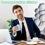 3D Printed Dinosaur Keyboard Fidget Toy for Adults Clicker Keychain Sensory Toys for Anxiety Stress Relief (Blue Dinosaur)