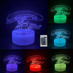 3D Alien Night Light, Monster Illusion Table Lamp with 16 Colors Remote Control Touch Lamp LED USB Night Light Desk Lamps Room Decorations Home Decor Holiday Birthday Light