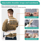 Baby Carrier, Newborn to Toddler(25-60 lbs), Adjustable Detachable 6-in-1 Ergonomic Toddler Carrier, Easy-to-Use, Front & Back Carry & Baby Hip Carrier for Hands-Free Parenting