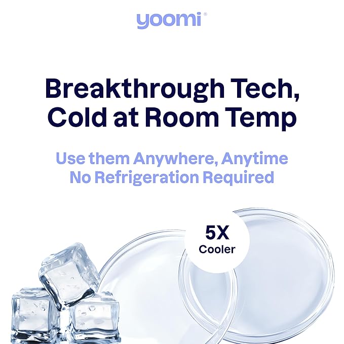 Breast Aid™ Soothing Cryogel Pads for Sore Cracked Nipples with HOCl, 10x Multiuse, Advanced Cooling Tech for Instant Relief & Repair, Rapid Hydration for Lasting Comfort for Breast Feeding Moms