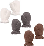 Zsedrut Baby Boys Winter Glove Warm Toddler Infant Girls Mittens Fleece Lined Gloves 1-7 Years