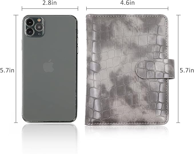 Melsbrinna Rfid Passport Holder for Travel women/Men, Cute Passport Wallet Rfid Blocking Card Slots, Rfid Passport Cover/CaseTravel Wallet, Passport Book Holder (1, Grey)