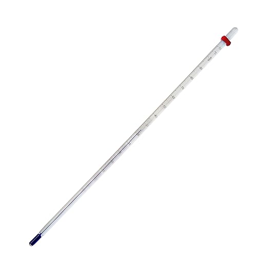 SP H-B DURAC General Purpose Lab Thermometer Total Immersion Glass Liquid Thermometer for Laboratories, Universities, Food and Beverage Processing, -20 to 150 Degrees Celsius