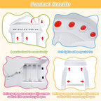 Love&Mini Piano Toy Keyboard 31 Keys for Age 3+ Year Old Girls Boys Birthday Gifts, Kids Keyboard Toy Instruments Piano with Microphone and Stool