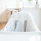 Regalo High Chair with Jelly Bean Seat Pad for Babies and Toddlers, Award Winning Brand, Removable Oversized Tray with Cup Holder, Five Point Harness, White