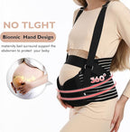 Belly Bands For Pregnant Women - Maternity Belt Pregnancy Support - Breathable Abdominal Binder, Back Support, Multiple Sizes And Colors For All Stages Of Pregnancy & Postpartum