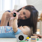 TKY Baby Bath Thermometer with Floating Toys - Digital Water & Room Temperature Monitor, Rechargeable Thermometer with Alerts for Newborn Bath Essentials, Infant Safety