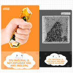 Sensory Soft Gel Liquid Toys: Water Sensory Fidget Toys Square Sensory Toys for Autistic Children 6-Pack