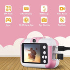 Kids Camera, SUZIYO Children Digital Selfie Video Camcorder 1080P Dual Lens 2.4 Inch HD, Birthday Christmas Electronic Gifts Toys for Age 3-9 Years Old Toddlers Girls Boys with 32G TF Card,Pink