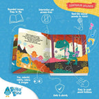 Ditty Bird Dinosaur Book for Toddlers | Realistic Dino Sound Book | Interactive T-Rex Board Books for Toddlers 1-3 | Sensory, Musical Books for Dino Lovers | Sturdy Nursery Rhyme Toys for Baby