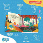 Ditty Bird Dinosaur Book for Toddlers | Realistic Dino Sound Book | Interactive T-Rex Board Books for Toddlers 1-3 | Sensory, Musical Books for Dino Lovers | Sturdy Nursery Rhyme Toys for Baby