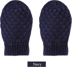 Baby Knit Mittens Toddler Boys Girls Gloves Winter Infant Newborn No Scratch Mitten 0-3 Years