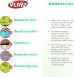 Playz 7pc Kids Play Tent with 1 Big Ball Pit for Babies, 3 Play Tunnel for Toddlers, and 3 Pop Up Tents Playhouse Bundle, Best Birthday Gift for Boys & Girls, Indoor & Outdoor Use Portable Play Center