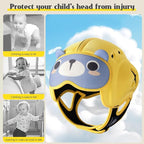 Baby Head Protector Helmet, Breathable Baby Head Protector for Crawling and Walking, Infant Soft Helmet, Anti-Collision, Ultra-Lightweight, Expandable and Adjustable Age 10-24 Months