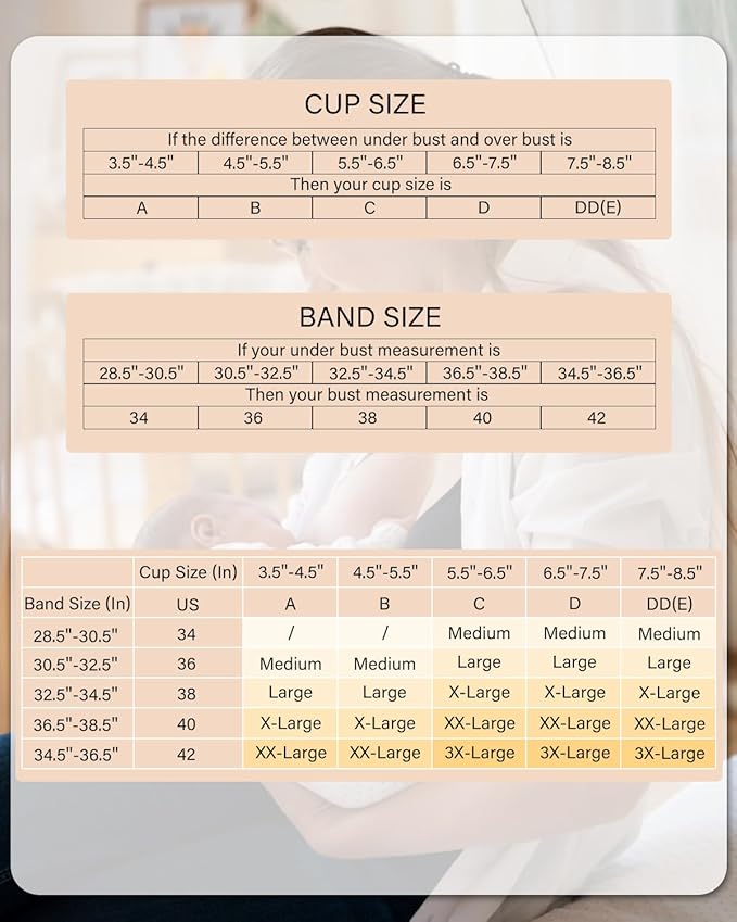 UHdod Nursing Bras for Breastfeeding, Maternity Bra for Pregnancy, Breastfeeding Bras for Women Maternity Bras for Women