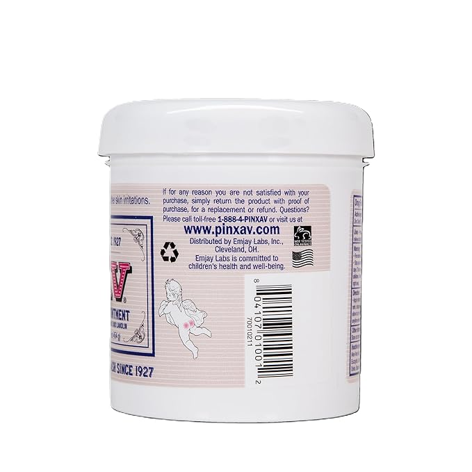 PINXAV Healing Cream, Fast Relief for Diaper Rash, Eczema, Chafing, Bed Sores, Acne, and Minor Cuts and Burns (16 OZ)