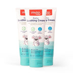 Playtex Baby Vapor Cream, 3 oz., 3-Pack, Gentle Baby Soothing Cream, Dermatologist Tested, Hypoallergenic, Free of Dye, Parabens and Phthalates