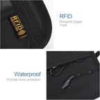 Neck Wallet Lightweight RFID Blocking Waterproof Travel Pouch for Women Men