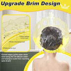 Baby Shower Cap Shield for Kids Visor Hat for Eye and Ear Protection Adjustable for 0-9 Years Old Children Cute Crown Shape Makes Baby Bath More Fun