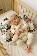 Nursing Pillow Covers 2 Pack, Breastfeeding Pillow Slipcovers Soft and Stretchy, Nursing Covers for Baby Girls Boys Newborn