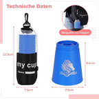 yeesport 48 Pcs Sport Stacking Cups, Sport Training Game for Challenge Competition, Plastic Stacking Cups, Classic Family Game for Kids and Adults, Red+Blue+Green+Orange