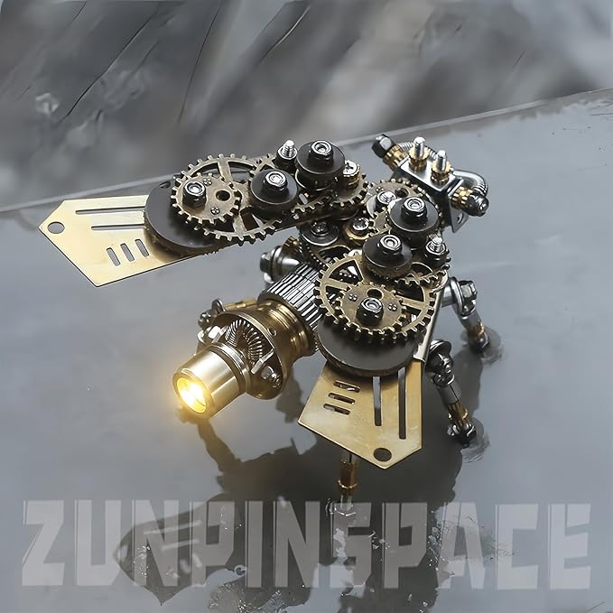Adult 3D Metal Puzzle, Punk Insect Model Set, 3D Metal Puzzle Mechanical Insect Building Blocks, Fun DIY Assembly, high-end Men's Gifts.