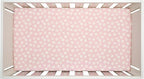 Lambs & Ivy Daisy Dreams Breathable 100% Cotton Baby Fitted Crib/Toddler Sheet